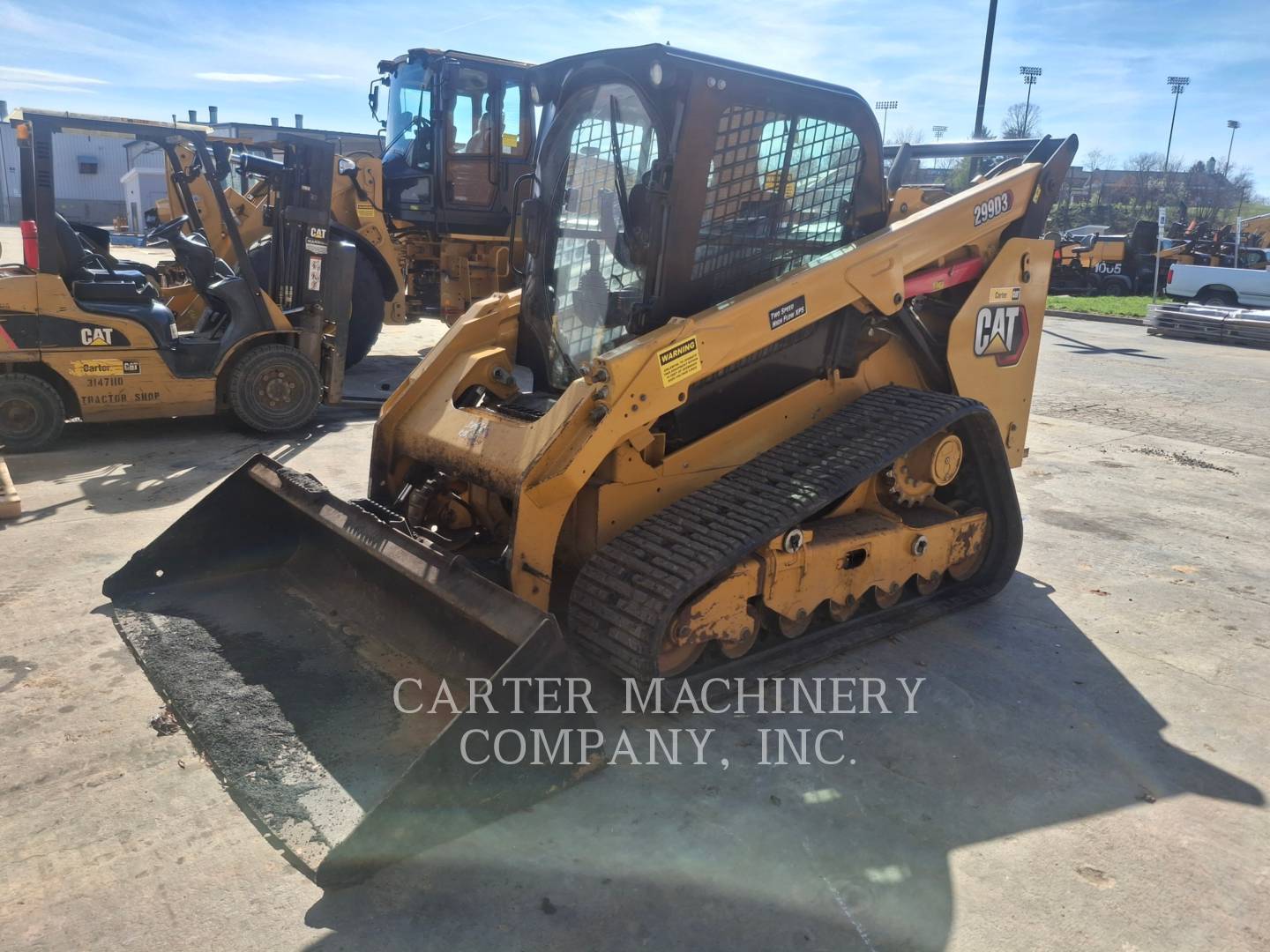 Cat 299D3, Skid Steer Loader, 2746 hours, S/N: DY909016, 2023