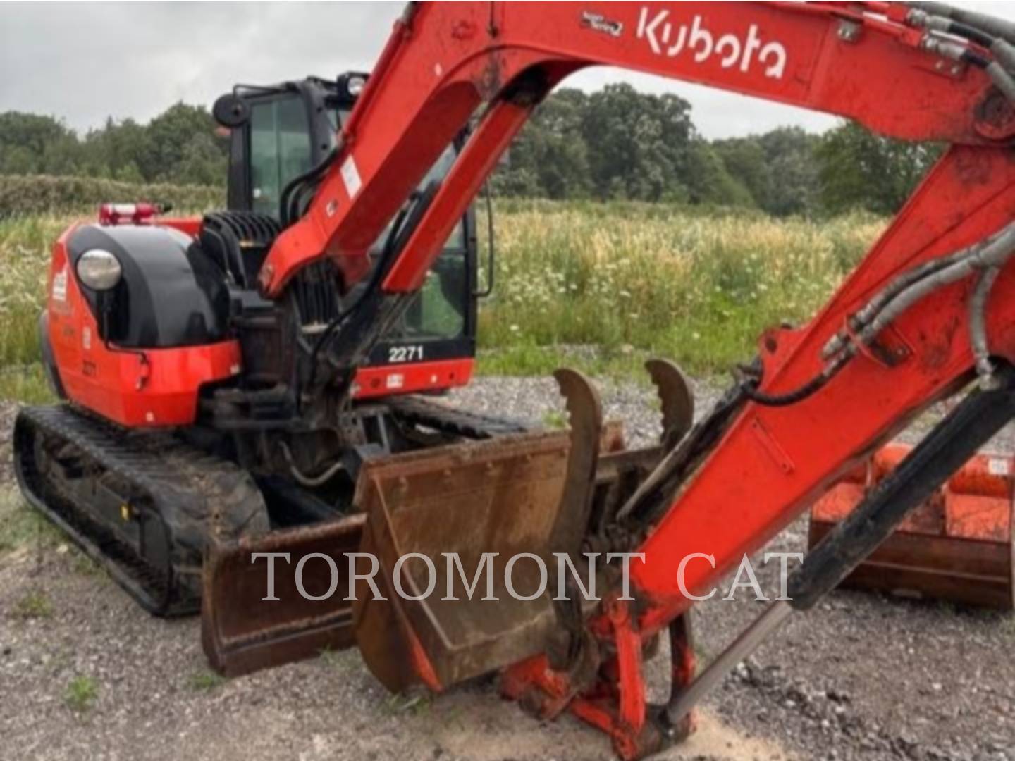 Kubota Tractor Corporation KX080, Mini Excavator, 1346 hours, S/N: KBCDZ84CEM3M12971, 2022
