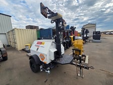 Generac #MLT4060, 6 KW light tower, LED, electric winch, 2019