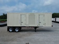 1000 KW Caterpillar #C32, portable diesel generator set, 480 Volts, 3-phase, 1372 HP @ 1800 RPM, EPA Tier 2
