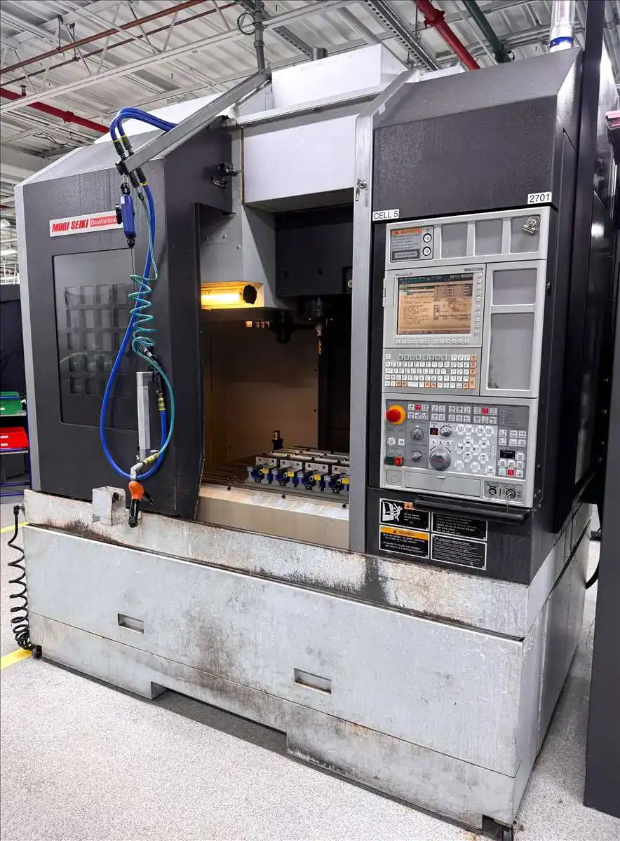 Mori Seiki #DuraVertical-5080, CNC vertical machining center, FOiMD, 31.5" X, 20.9" Y, 20" Z, 10000 RPM, Cat