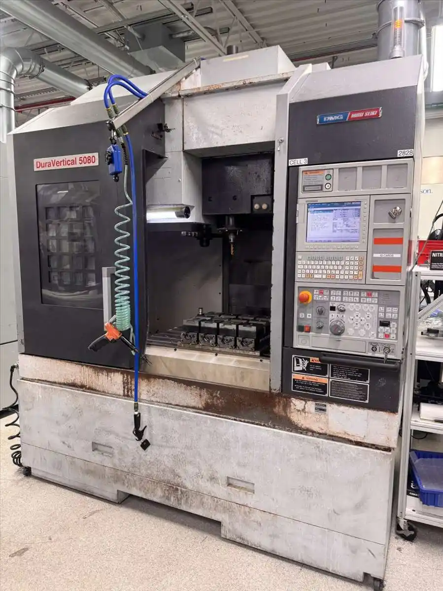 DMG Mori Seiki #DuraVertical-5080, CNC vertical machining center, FOiMD, 31.5" X, 20.9" Y, 20" Z, 12000 RPM