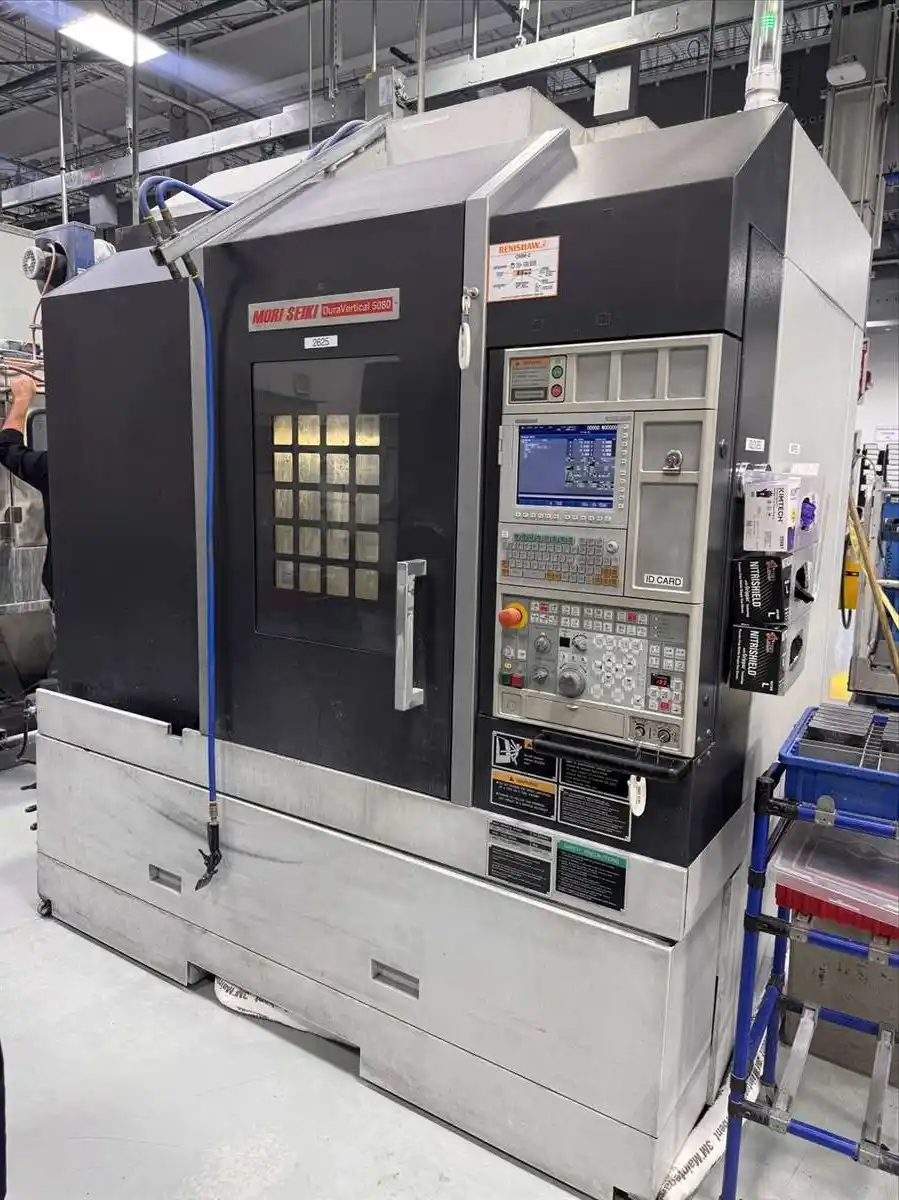 Mori Seiki #DuraVertical-5080, CNC vertical machining center, MSX-504IV, 31.5" X, 20.9" Y, 20" Z, 12000 RPM