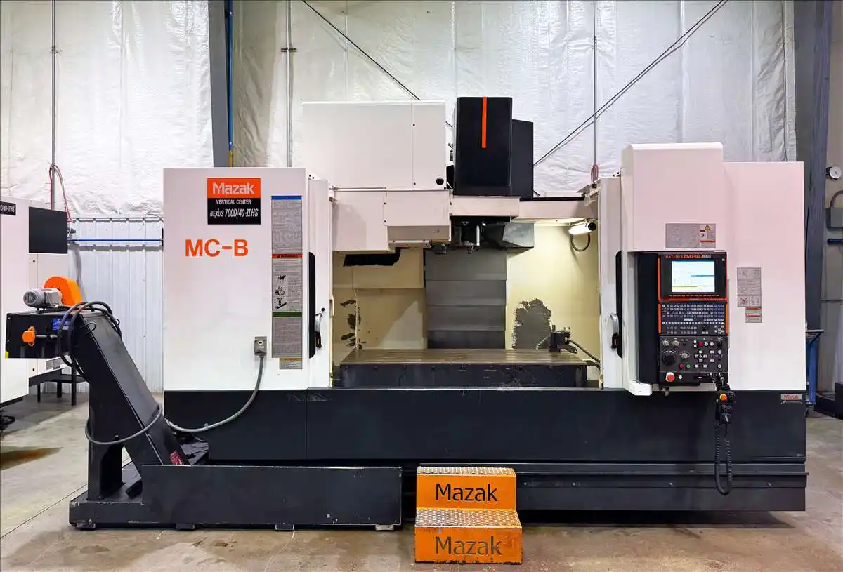 Mazak #Nexus-700D/40-IIHS, CNC vertical machining center, Matrix Nexus, 60.2" X, 27.6" Y, 25.6" Z, 18000 RPM