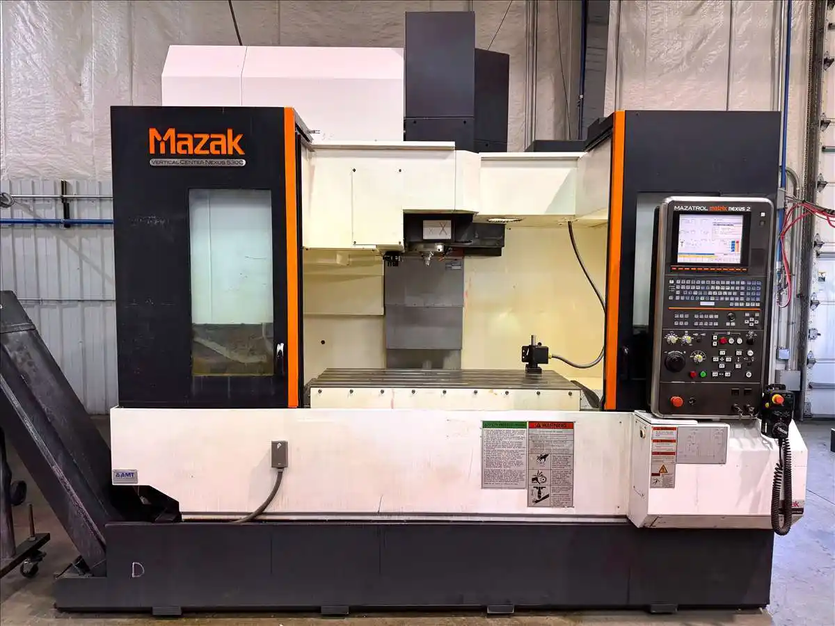 Mazak #Nexus-530-II-C, CNC vertical machining center, Matrix Nexus 2, 41.3" X, 20.9" Y, 20.1" Z, 12000 RPM