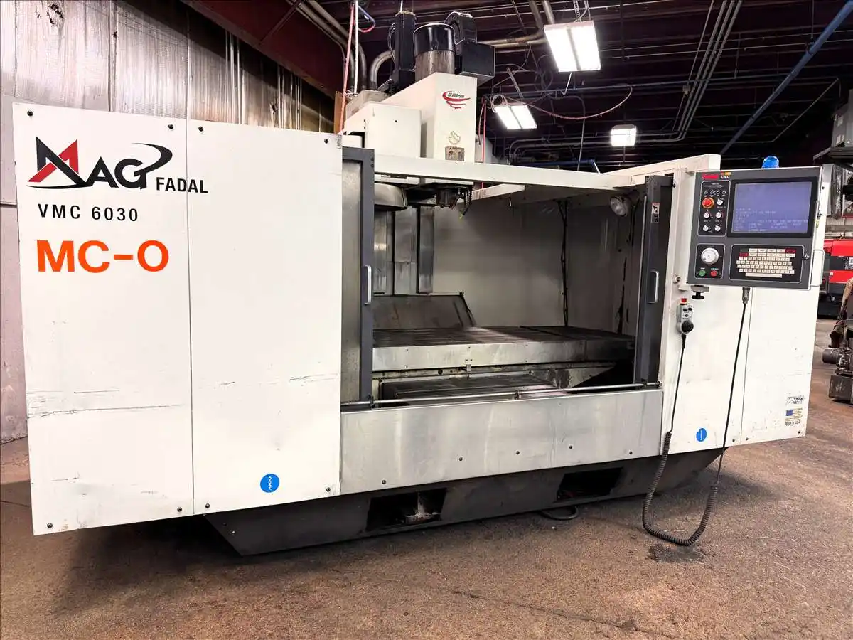 MAG Fadal #VMC6030HT, CNC vertical machining center, Fadal Multi Processor, 62.5" x 30" table, 60" X, 30" Y