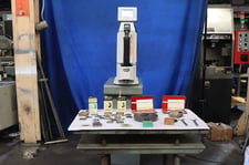 Mitutoyo #HR-530, digital Rockwell/superficial hardness tester, 9.8" vertical capacity, 6" throat, 2024