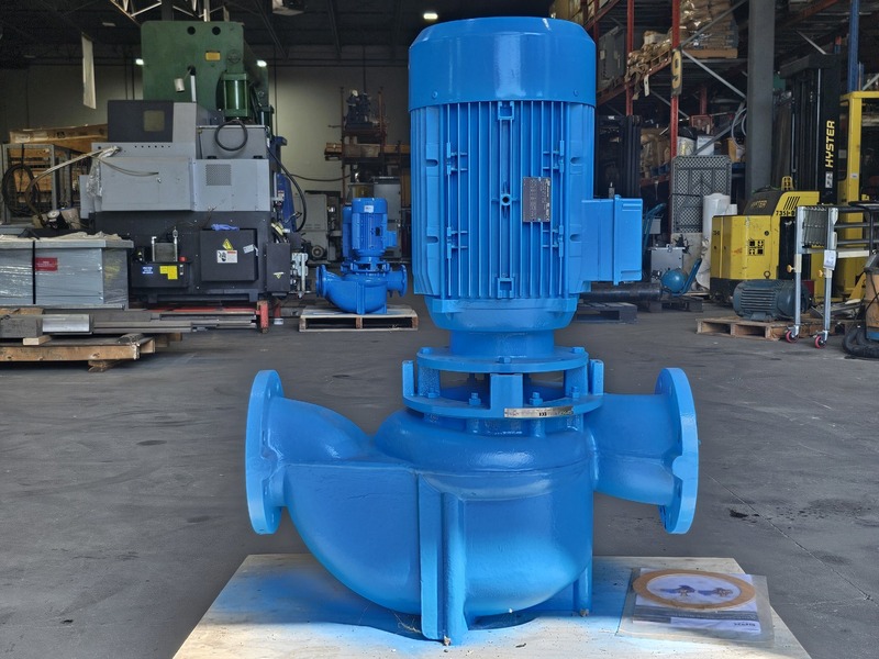 1,200 GPM @ 31' TDH, SPX Flow #CL-150-160, CombiLine In-Line Centrifugal Pump, 5-7/8" suction/discharge, 14.7