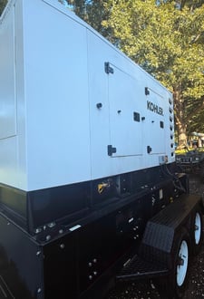 100/125 kW Kohler #125REZGT, Towable Propane Generator, 277/480V., Only 17 Load Hours / 101 Total Hours