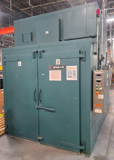 72" width x 78" H x 96" L, Grieve WTC686-500 Walk-In Oven, 500 &deg;F, Electric
