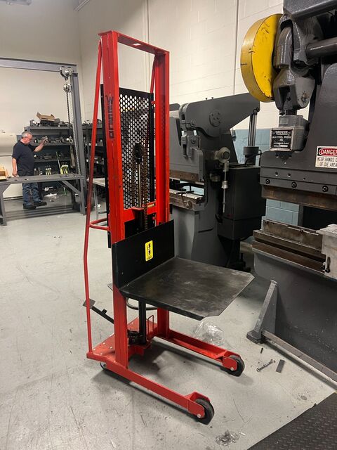 1000 lb. Wesco, die lift cart