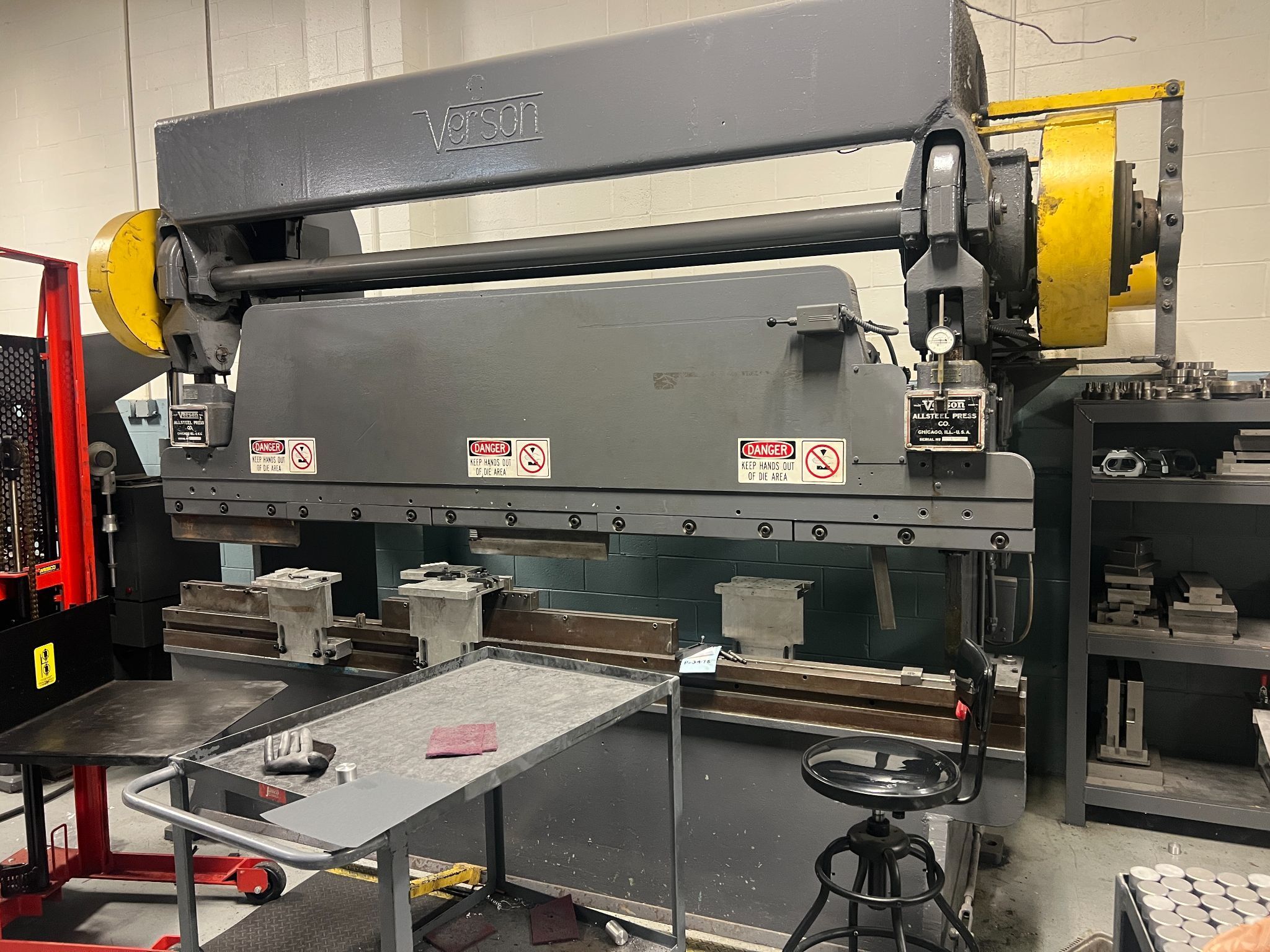 Verson, mechanical press brake