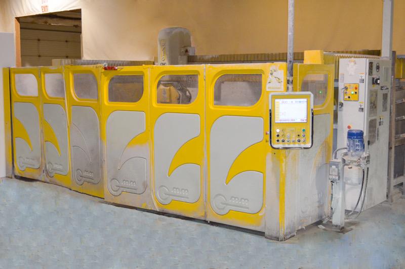 GMM #Brio-35-CNC, 5-axis CNC bridge saw, 137.8" X, 82.7" Y, 16.5" Z, 24.61" max. blade diameter, 1.97" arbor