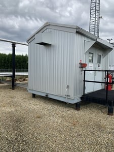 42 cfm, 125 psig, Kaeser #SM10, Instrument Air Package, (2) rotary screw air compressors, 10 HP, regenerative