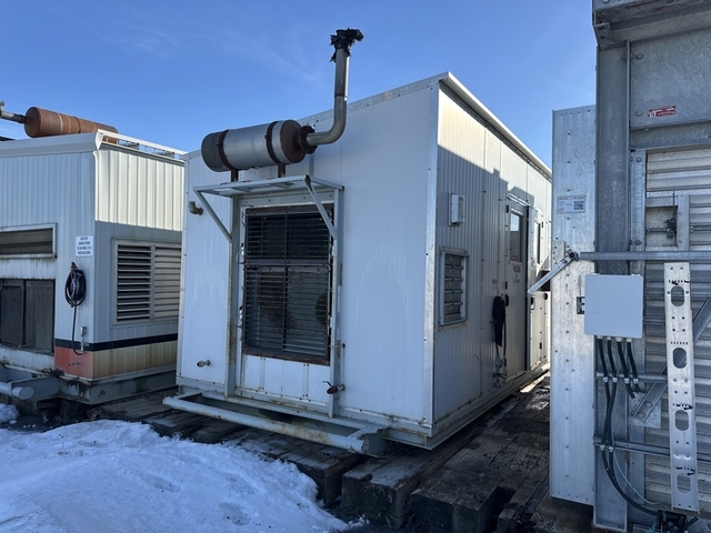 95 HP Gardner Denver #SSHG99D-02, Gas Screw Compressor, 1-stage, 1800 RPM, 285 psi, Caterpillar G3304 NG