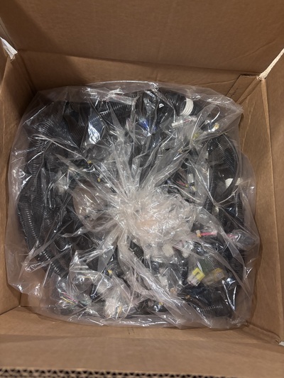 Komatsu #419-06-A2201, Wiring Harness, WA320-3MC & WA420-3 wheel loaders, 21" x 21" x 5" carton, 2021