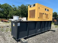 150 KW Caterpillar #D150-8, 120/208 Volts, 454 hours, 60Hz 1800 RPM, EPA Tier 1, sound attenuated enclosure