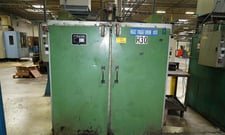 48" x 51" x 57" Pyradia #RO4C485157VMTFD, electric batch type heat treat oven, 500&deg;F, 26 KW, 480 V., 45 KVA