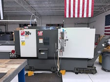 Haas #ST-30Y, CNC lathe, 21" swing, 3" bar, 32.5" Z, 4500 RPM, sub spindle, Y-Axis, live tooling, Next Gen