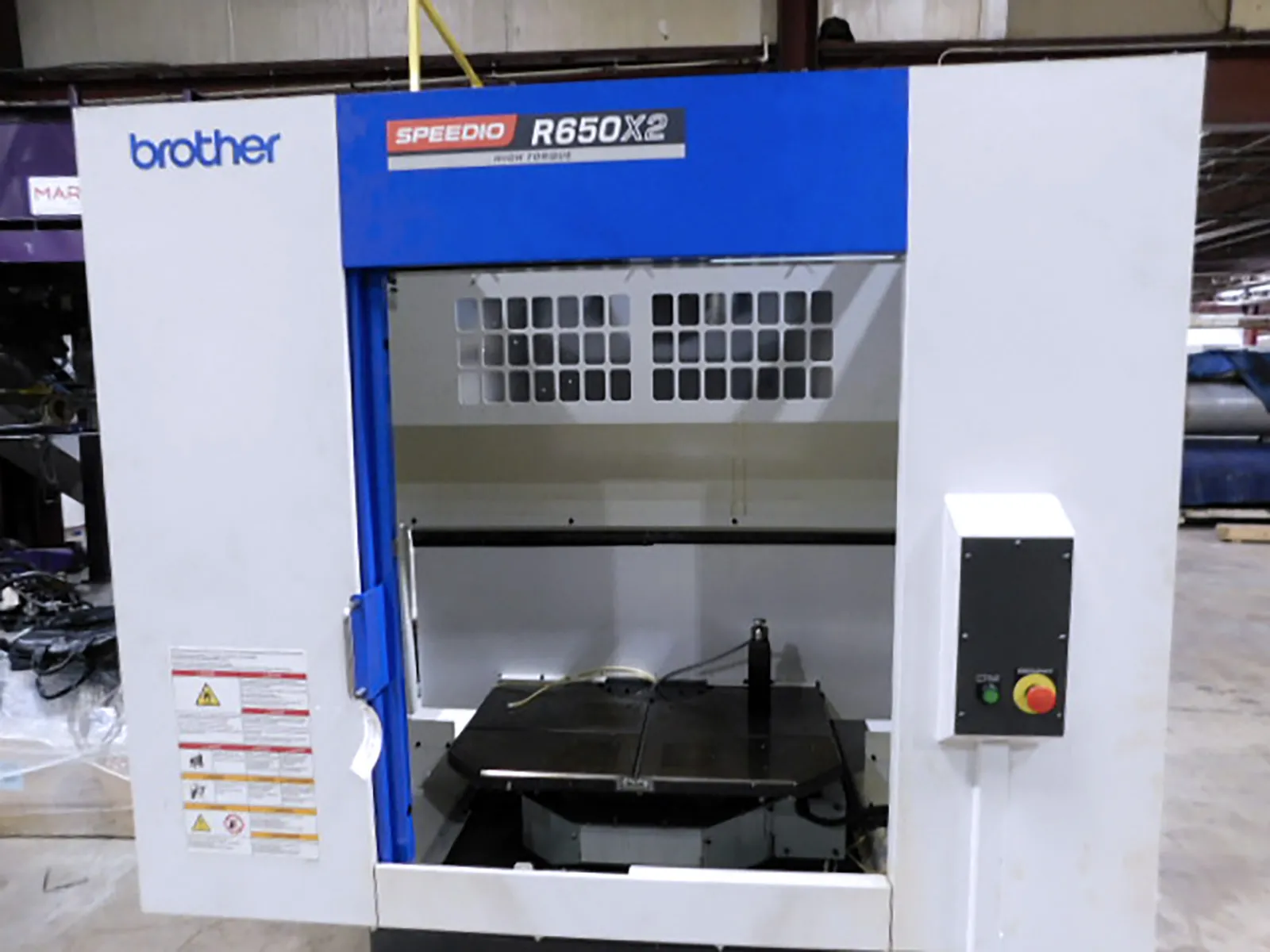 Brother #Speedio-R650X2, CNC vertical machining center, 22 automatic tool changer, 25.6" X, 15.7" Y, 12" Z