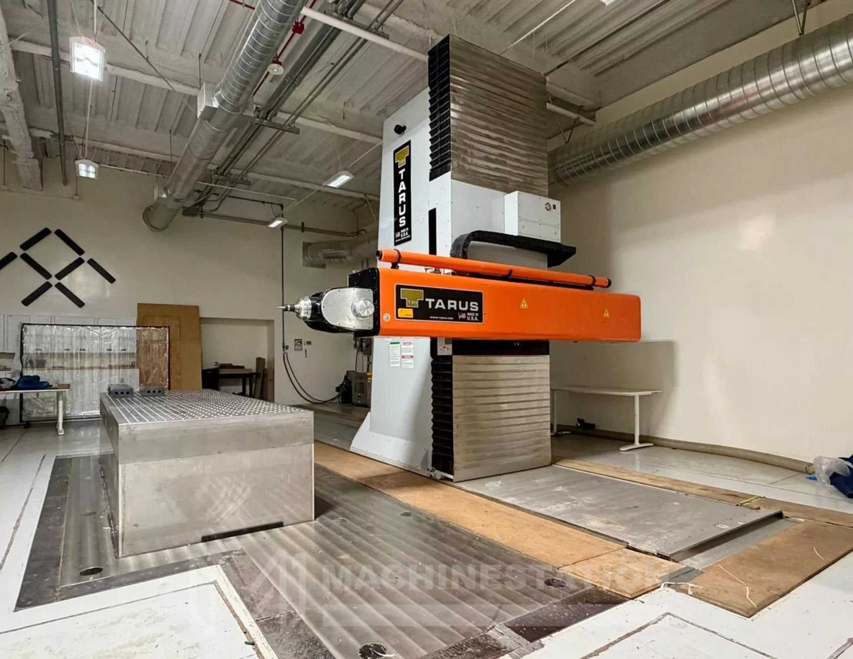 Tarus #TPTSCHSM-2475, high speed CNC profile mill, 298.5" X, 79" Y, 64.2" Z, 15k RPM, HSK-63, 5-Axis, 48"