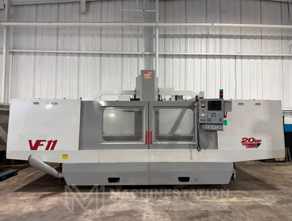 Haas #VF-11, CNC vertical machining center, 20 automatic tool changer, 120" X, 40" Y, 30" Z, 7500 RPM