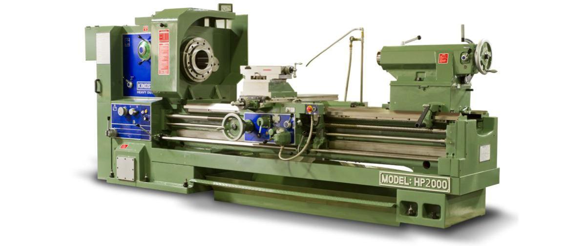 34" x 120" Kingston #HP-34120, Hollow spindle lathe, 25.1" swing over cross slide, 7.1" bore, 8-700 RPM