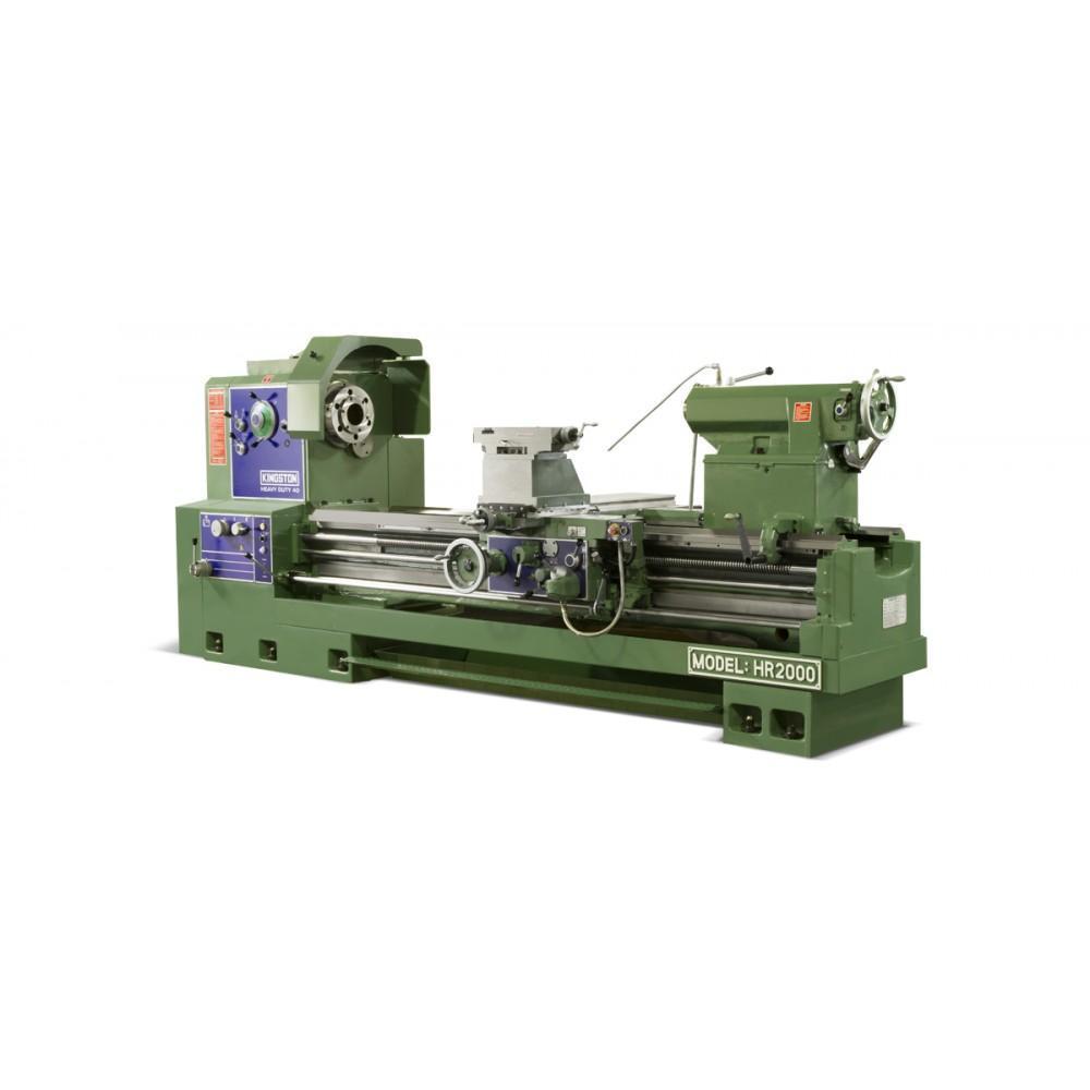 34"/45.6" x 120" Kingston #HR-34120, precision gap lathe, 4.1" bore, 8-800 RPM, 25.1" swing over cross slide