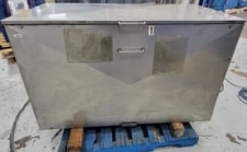 6 cu.ft. Gamm #G1000, vibratory deburring machine, 44" x15" x16", w/ media
