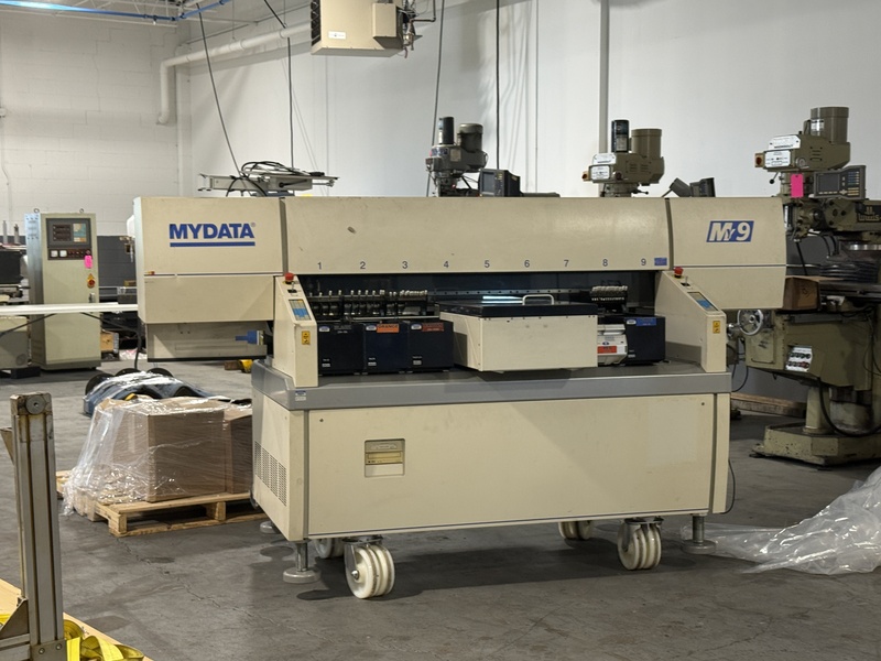 MyData #MY9, Pick and Place System, 6500 CPH, tape feeders, TPSys Control, 2003