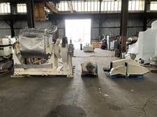 J.h. Day Mixing, Double Arm Mixer, 304 Stainless Steel, 150/225 Gallon Capacity, 125 PSI @ 353&deg;F Jacketed