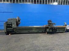 48" X 192" Tos Celakovice #SU-125, Engine Lathe, 39" 4-Jaw Chuck, 4" Bore, 36 HP, 1750 RPM