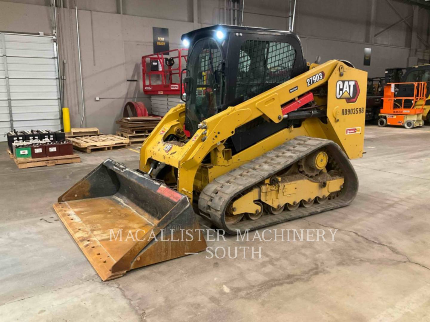 Caterpillar 279D3, 2025 hours, S/N: RB903598, 2022