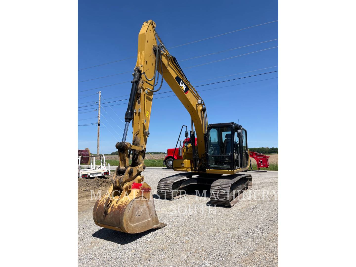Caterpillar 313FLGC, 3000 hours, S/N: HDK10403, 2019