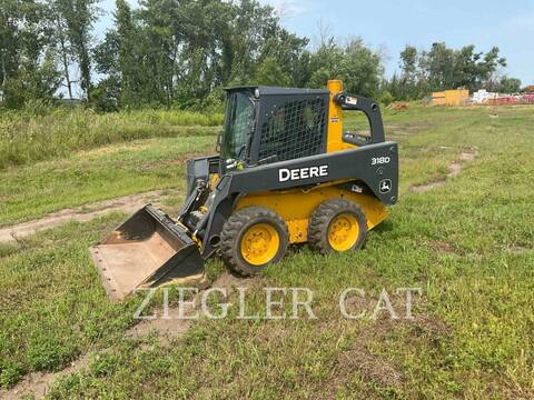 Deere & Co. 318D, Skid Steer Loader, 1130 hours, S/N: T0318DA182810, 2013