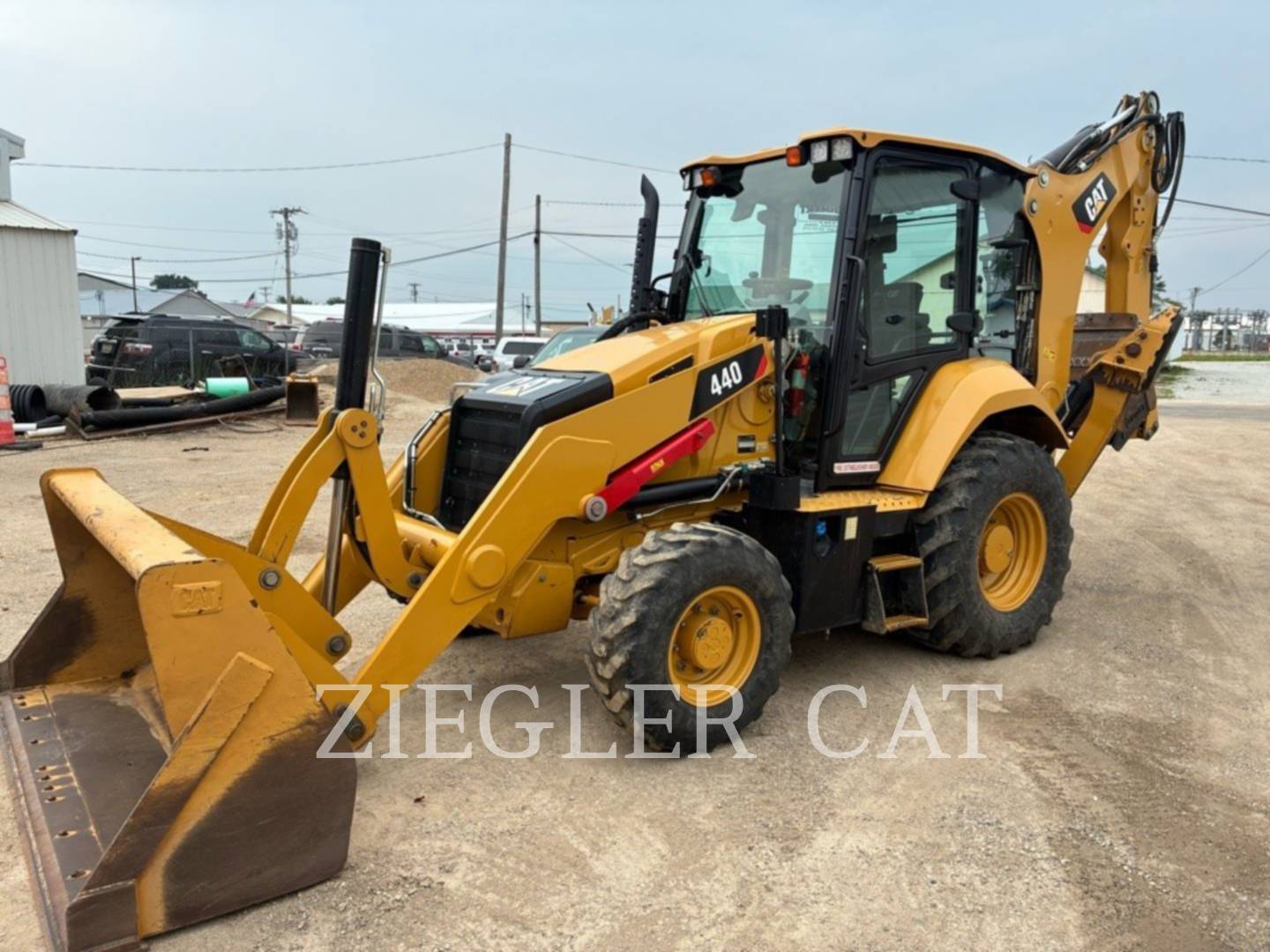 Cat 440, Backhoe Loader, 4763 hours, S/N: DC900209,