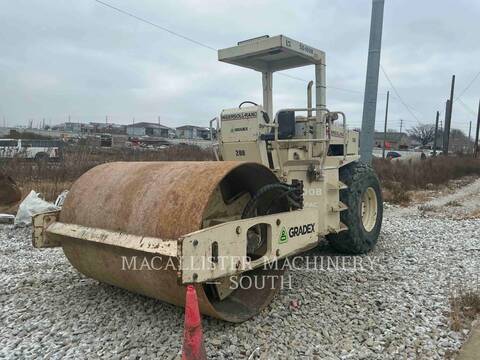 Ingersoll-Rand SD-100D, Vibratory Single Drum Smooth, 2596 hours, S/N: 5299, 1988
