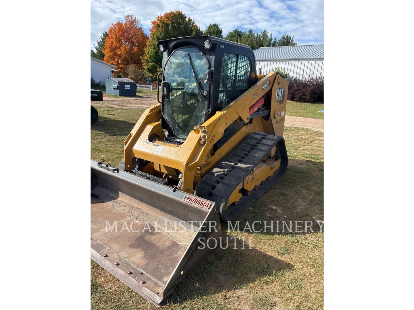 Caterpillar 279D3, 2475 hours, S/N: RB902971, 2021