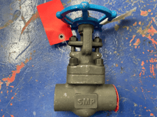 1" SMP #SM800CS, Forged Steel Gate Valve, socket weld