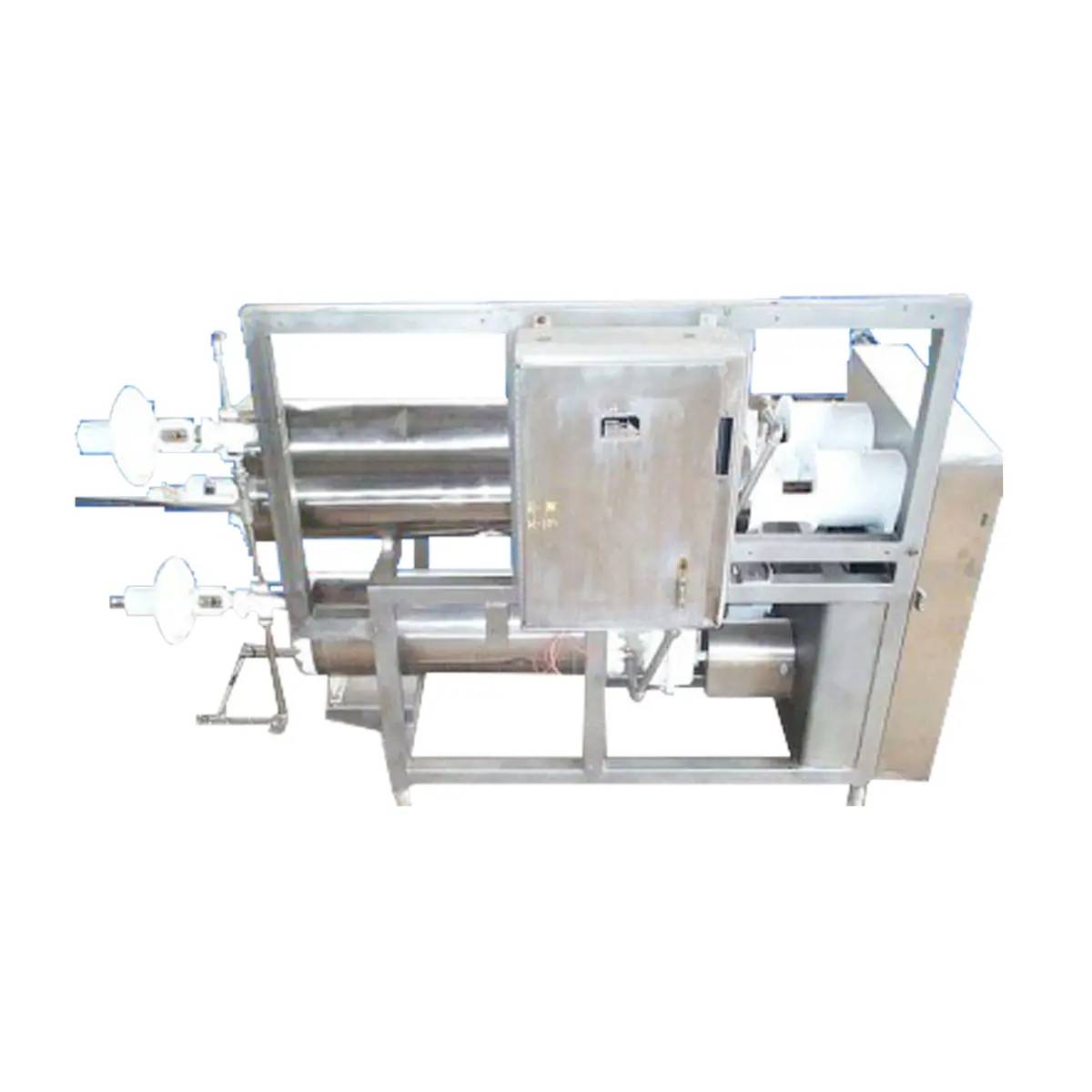 Chemetron #LS918B, Votator Scraped Surface Heat Exchanger, (2) 6" x 72" L & (1) 6" x 48" L barrels, 400 psi @