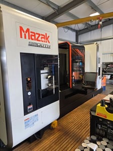 Mazak #Integrex-i-300, 5-Axis CNC lathe, 25.9" swing, 60.6" machining length, 8" chuck, 3" bar, 30 HP, 5,000