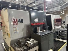 Haas #ST-40, CNC lathe, 35" swing, 44" machining length, 30" turning diameter, 15" chuck, 4" bar, 40 HP