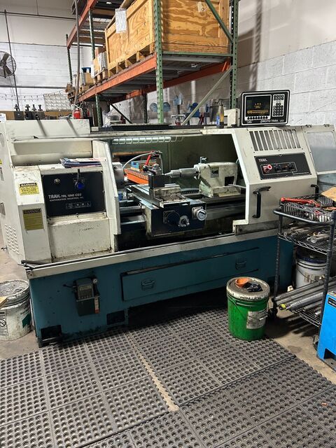 Southwestern Industries #Trak-1840, CNC lathe, 18.5" swing, 40.25" machining length, 8" chuck, 2.3" bar, 10