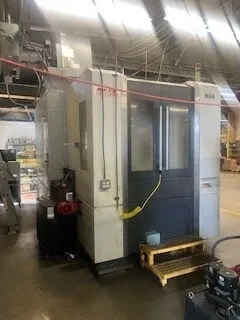 DMG Mori Seiki #NH5000, CNC horizontal machining center, chip conveyor, 2009