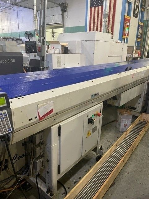 Citizen #M20, CNC swiss lathe, 0.787" capacity, 12.6" machining length, 3 HP, 8,100 RPM, 10 station live