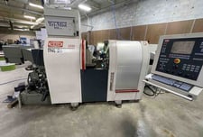 Traub #TNL-26, CNC swiss lathe, 1.024" bar capacity, 9.842" machining length, 8,000 RPM, 34 tool stations