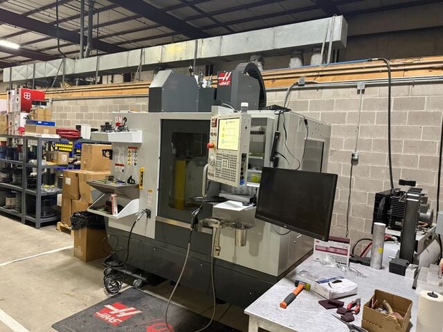 Haas #DM-2, CNC vertical machining center, 28" X, 16" Y, 15.5" Z, 34" x 15" table, 15 HP, 12,000 RPM, 40