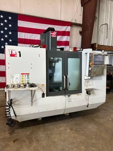 Haas #TM-1, CNC toolroom mill, 30" X, 12" Y, 16" Z, 47.75" x 10.5" table, 7.5 HP, 4,000 RPM, CAT 40, wired