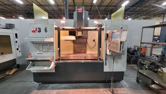 Haas #VF-3, CNC vertical machining center, 40" X, 20" Y, 25" Z, 48" x 18" table, 20 HP, 7,500 RPM, CAT 40, 20
