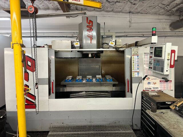 Haas #VF-6, CNC vertical machining center, 64" X, 32" Y, 30" Z, 64" x 28" table, 20 HP, 10,000 RPM, CAT 40